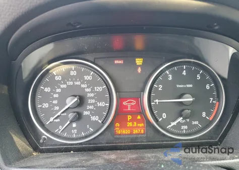 2008 BMW 335 I z USA, uszkodzony, nr VIN WBAVB73578KY63455